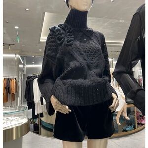 Ermanno Scervino Black Knit Sweater Sold❌